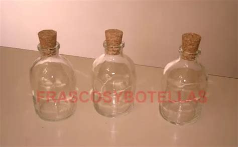 Frascos Botellas De Vidrio Cc Con Corcho Varillas En Venta