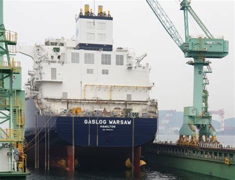 Gaslog Launches Lng Newbuild At Samsung Heavy Offshore Energy