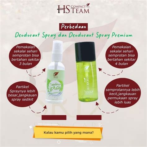 Jual Sr Deodorant Spray Sr Deodoran Premium Penghilang Bau Badan