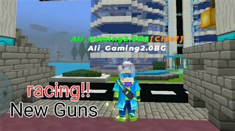 Blockman Go Realm City Racing Challenge New Items And Guns