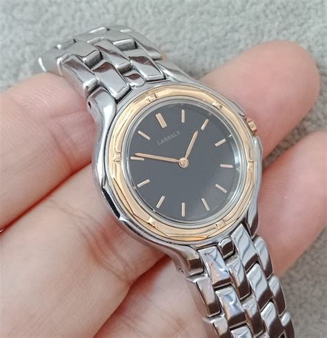 ĐỒng HỒ NỮ Seiko Lassale NiỀng VÀng 18k