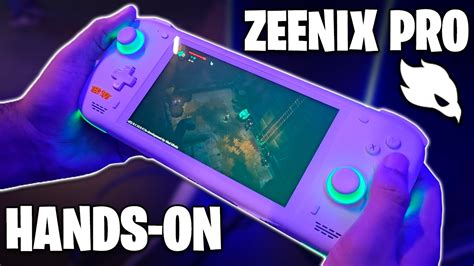 HANDS ON ZEENIX PRO O NOVO CONSOLE PORTÁTIL DA TECTOY Gamescom