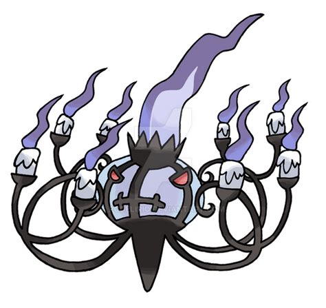 Mega Chandelure by Pgdelirio on DeviantArt