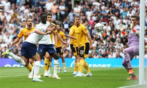 Tottenham 1 0 Wolves Premier League As It Happened Premier League