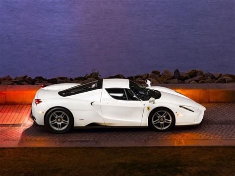 Legendary White Enzo Ferrari is Up For Auction Without Reserve