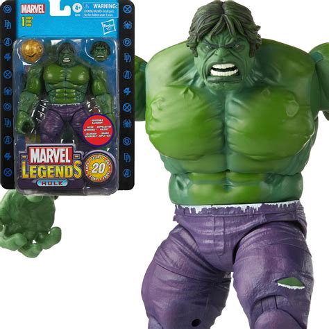 Marvel Legends 20th Anniversary Retro Hulk 6 Inch Action Figure