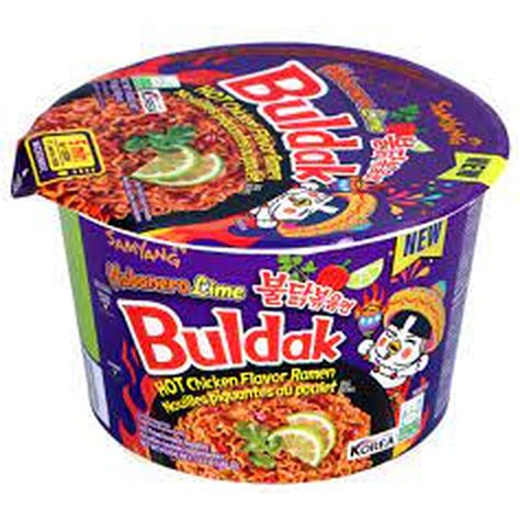 Buldak Ramen Hot Chicken Habanero Lime Big Bowl 110g Online Kaufen