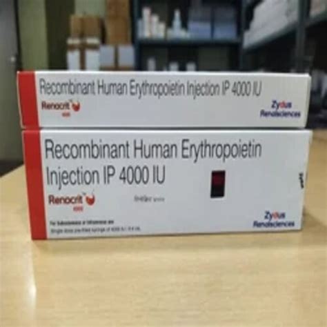 Renocrit Injection Ip 4000 Iu At Best Price In Kolkata Sai