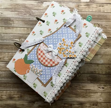 Junk Journal Recipe Journal Recipe Scrapbook Handmade Etsy Handmade Journal Recipe