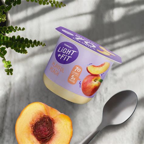 Dannon Light And Fit Greek Yogurt Nutrition Label Peach Shelly Lighting