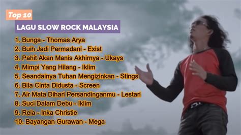 Lagu Slow Rock Malayasia Lagu Slow Rock Malaysia Full Album Youtube