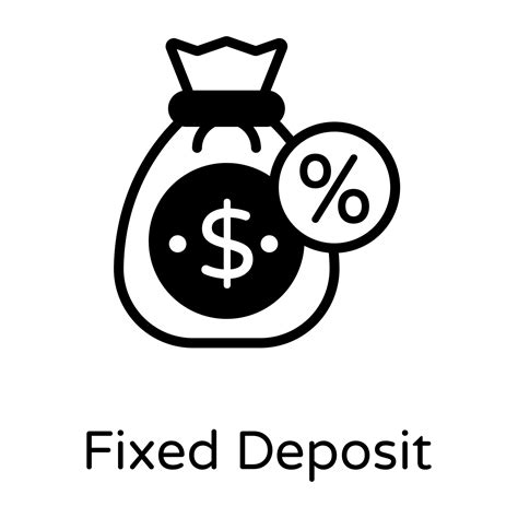 Fixed Money Deposit Vector Art At Vecteezy