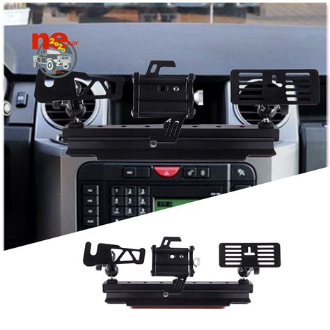 Alloy Car Phone Holder Walkie Talkie Mount For Land Rover Discovery