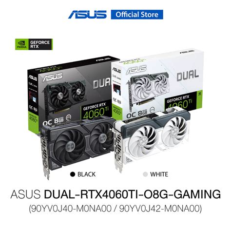 Asus Dual Rtx4060ti O8g Gaming 90yv0j40 M0na0090yv0j42 M0na00 Vga Card Dual Geforce Rtx