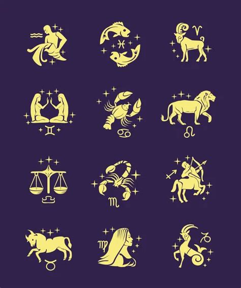 Zodiac Icons Stock Vector Image By ©prettyvectors 66877433