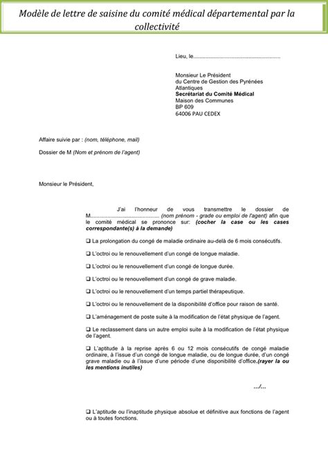 Exemple De Lettre De Saisine T L Chargement Gratuit Documents Pdf