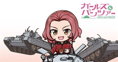 ガールズandパンツァー Girls Und Panzer ローズヒップ Nouniのイラスト Pixiv