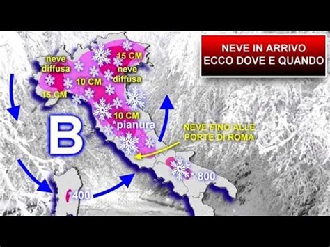 Meteo Gelo E Neve In Arrivo Tra Pochissimo Allarme Youtube