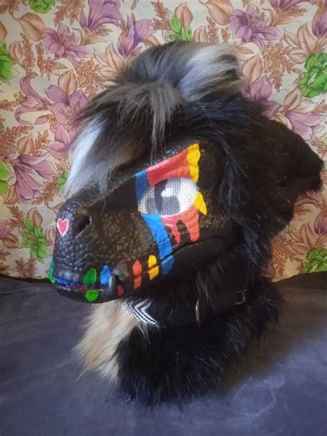 Furry Fursuit Cosplay Head Dino Mask Maska Szczecin D Bie Olx Pl