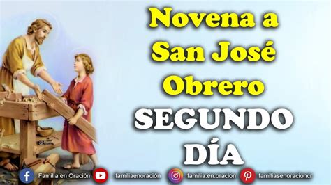 Novena a San José Obrero Día 2 YouTube