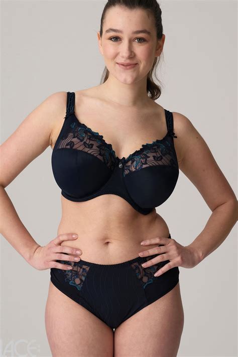 Primadonna Lingerie Deauville Bh I K Cup Velvet Blue Lace De