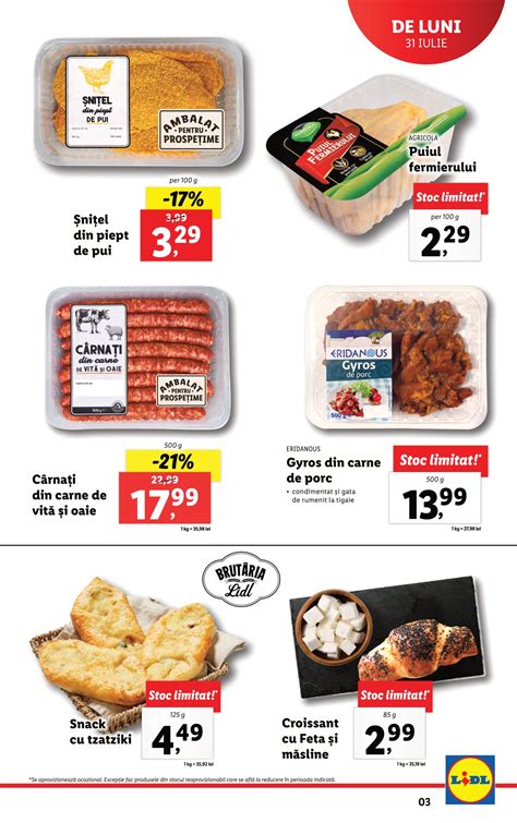 Catalog Lidl Oferte 31 Iulie 6 August 2023 Oferte Lidl