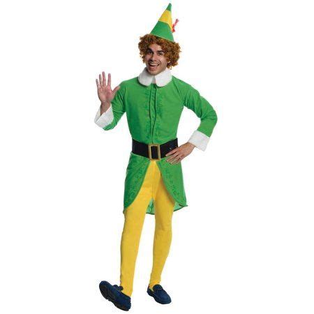 Buddy The Elf Costume For Men Walmart