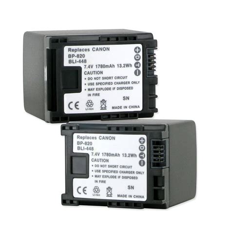 Canon Bp Li Ion V Mah Digital Battery Walmart