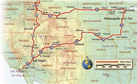 Motorcycle Routes Map