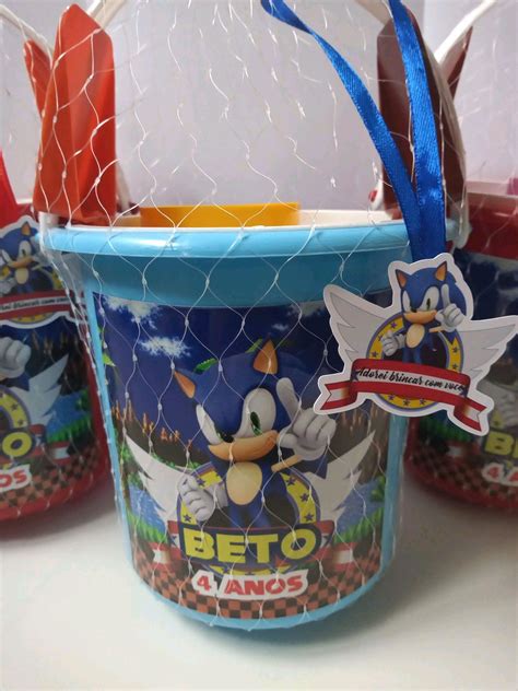 Balde De Praia Sonic Vai Desmontado Elo Produtos Especiais