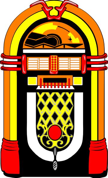 50s Jukebox Clipart Clipart Best