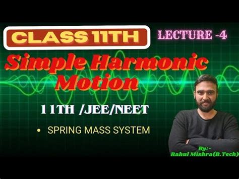 Spring Mass System Combination Of Spring Oscillations Of Spring