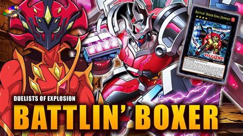 Battlin Boxer Deck 2023 Duelists Of Explosion YouTube