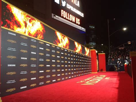 Movie Premiere Red Carpet Matrix Visual