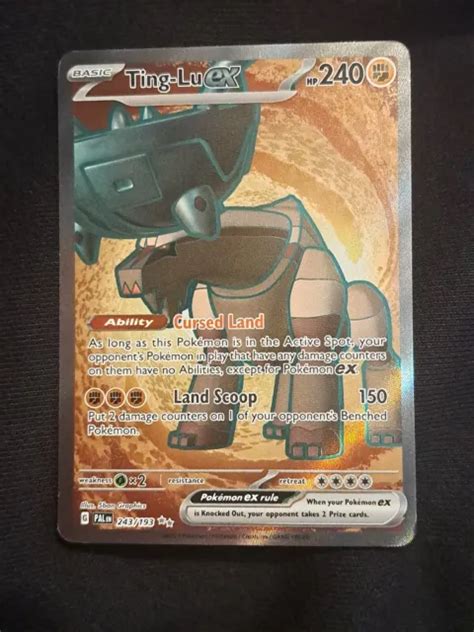 POKEMON CARD Ting Lu Ex Paldea Evolved 243 193 Ultra Rare EUR 5