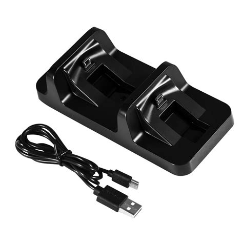 Dual Charging Dock Docking Station Stand Usb Charger For Playstation 4 Ps4 Game Controller