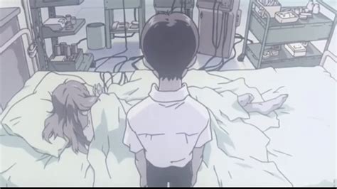 In End of Evangelion (1997) the character of Shinji Ikari performs indecent acts with a comatose ...