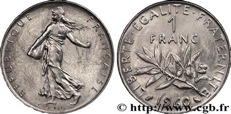 Franc Semeuse Nickel Paris F V Modern Coins