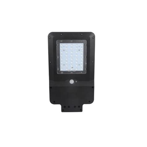 Led Straatlamp W Met Ingebouwd Zonnepaneel En Accu Ip Met