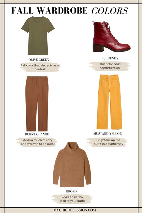 Fall Wardrobe Checklist These Items Just Scream Fall My Chic Obsession