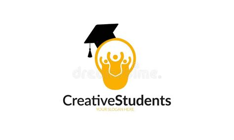 Creative Student Logo Stock Vector Illustration Of Modern 93038069