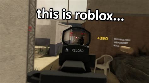 How Is This Realistic Fps Roblox Youtube