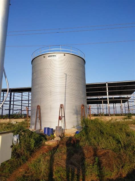 Zincalume Steel Water Storage Tank At Rs 4 Litre Zincalume Tank In