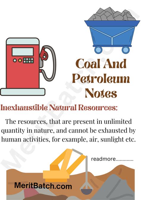 Coal And Petroleum Class 8 Science Notes