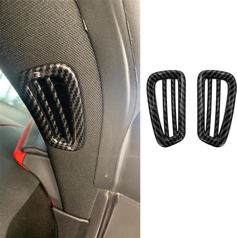 Amazon.com: KoLeddy for C8 Corvette Carbon Fiber Pillar A Outlet Trim ...