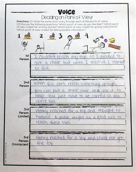 Writing Practice using 6 Traits and Analyzing Passages - The Owl Teacher by Tammy DeShaw