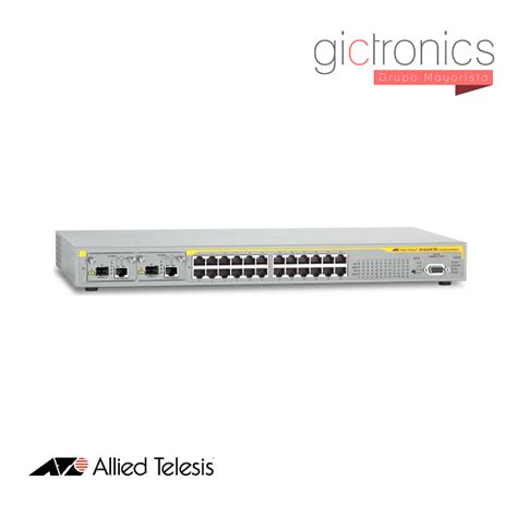 AT-8000S/24POE-10 Allied Telesis Switch Capa 2 - Admin de 24 Puertos 10 ...