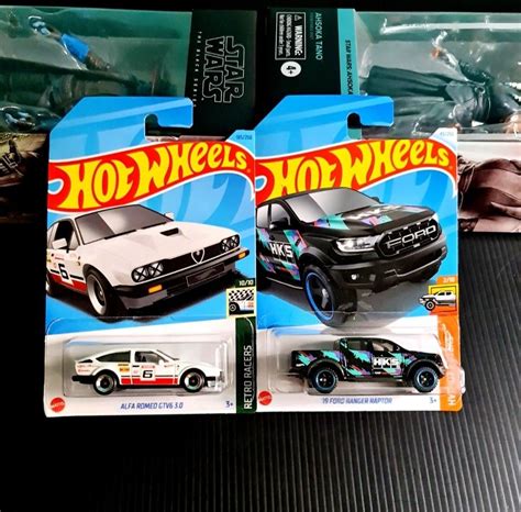 Hot Wheels HKS Ford Ranger Raptor Alfa Romeo GTV Hotwheels Hot Trucks Hobbies