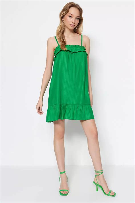 Buy Trendyol Ruffled Mini Dress 2024 Online ZALORA Philippines