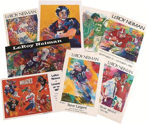 Huge Signed LeRoy Neiman Collection (appx. 150)